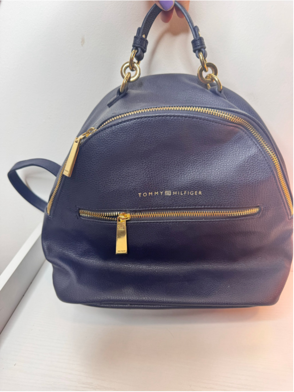 Tommy Hilfiger Navy Blue Backpack